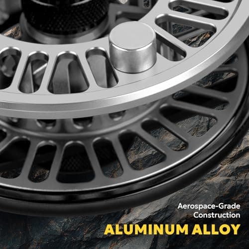 SF SF-003 Pro Fly Fishing Reel for Freshwater,CNC Precision Machining Process,Mid Arbor Design,Smooth Drag System,Lightweight Aluminum Body