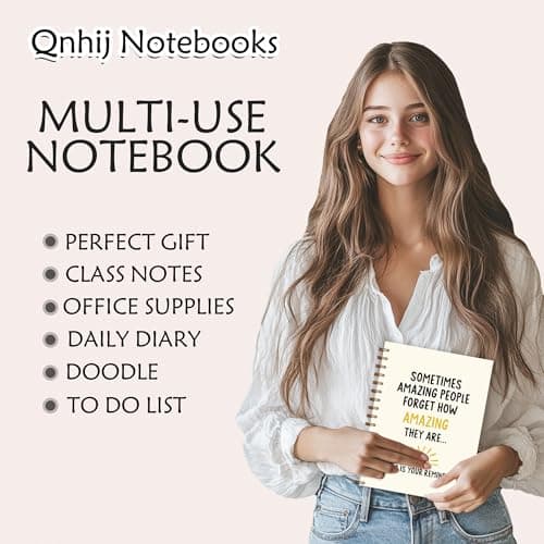 Appreciation Gifts Spiral Notebook 5.5x8.3, Farewell Gifts for Coworkers Journal, Coworker Leaving Gift Journals for Writing, Sometimes Amazing People Forget Notebooks for Note Taking B0F6TBGL7H