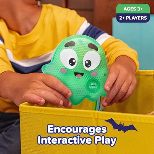 Silly Poopy & Friends™ Hide & Seek Ghost™ by Relatable, The Kid-Friendly Hide & Seek Game, Great Toddler Toys for Learning & Play, Fun Toddler Halloween Toys and Kids Halloween Games