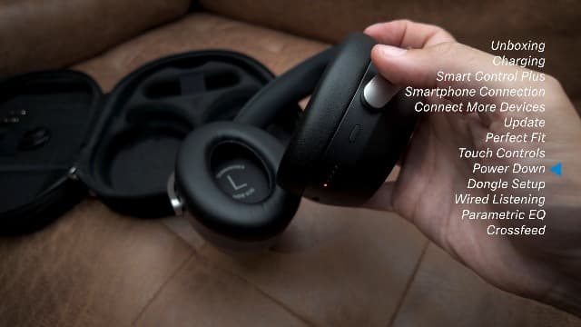 Sennheiser HDB 630 Wireless Over-Ear Headphones - Hi-Res Audiophile Sound, Adaptive Noise Cancellation, Parametric EQ, 60 Hour Battery Life, Includes USB-C Low-Latency Bluetooth Adapter - Black