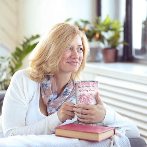 ZANIION Sister in Law Gifts Tumbler 1PC, Future Sister in Law Birthday Gifts Mug, Best Sis Gift Ideas for Christmas, Wedding, Mother's Day Persent Cup 20oz