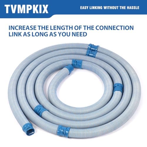 Pool Cleaner Hose for Zodiac MX6 MX8 Twist Lock Pool Vacuum Hose Replacement Parts 39 Inch R0527700 MX6 MX8(6pack)