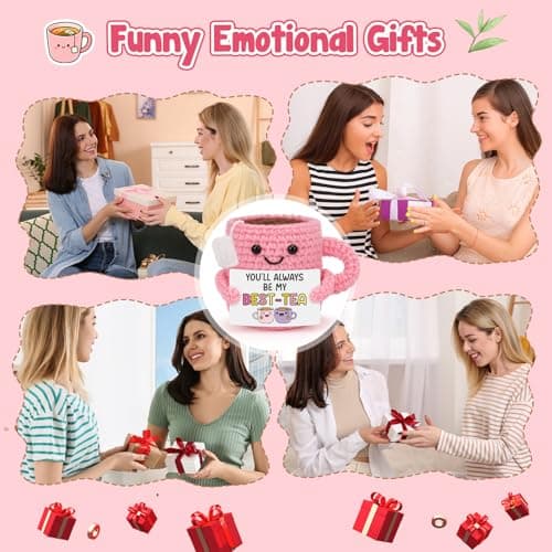 MAMAGIFTREE Funny Best Friend Gift for Women, Bestie Gifts Idea, Cute Appreciation Birthday Present for Bestie, Sister, Long Distance Friendship, BFF B0GVJM6YJ5