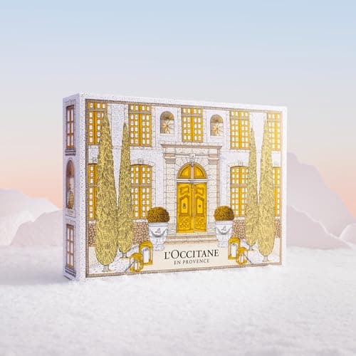 L'OCCITANE Advent Calendar, 24-Piece Luxury Beauty Countdown Holiday Gift Set Including Daily Skincare, Hair, Body & Fragrance, Travel Size Minis