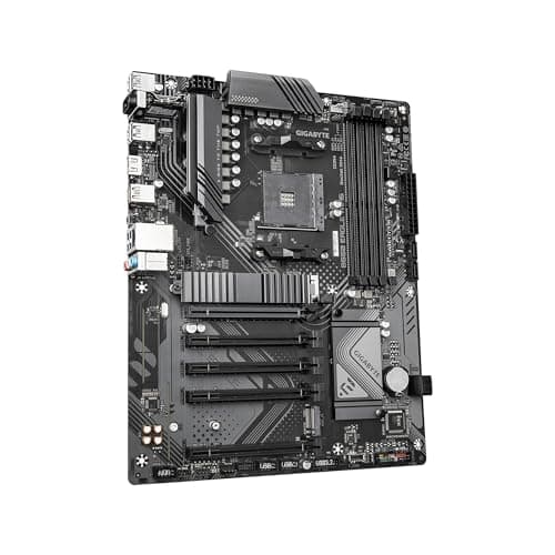 GIGABYTE B550 Eagle WIFI6 Motherboard, Supports AMD AM4 Ryzen 5000 Processors, ATX, DDR4, 2X M.2, PCIe 4.0, WIFI6, 1GbE LAN, EZ-Latch