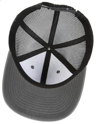 Dad Est 2025 2026 Hat for Men New Dad Gifts Customization Leather Patch Trucker Hat