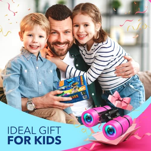 Toys for 3-7 Year Old Girls: LET'S GO! Binoculars for Kids Bird Watching|Camping|Hiking 3 4 5 6 7 8 Year Old Girl Boy Birthday Gifts Outdoor Toy for Kid Ages 4-6 Toddler Gift Stuffers B0C2CXZYPL