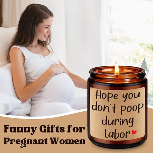 Fairy's Gift New Mom Candle for Women, Funny Baby Shower, Pregnancy Gifts for First Time Mom, Pregnant Women Wife Friend, Maternity, Mothers Christmas, Pregnancy Gifts for Expecting Mommy, Mama to Be