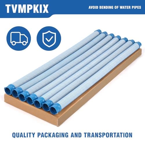 Pool Cleaner Hose for Zodiac MX6 MX8 Twist Lock Pool Vacuum Hose Replacement Parts 39 Inch R0527700 MX6 MX8(6pack)