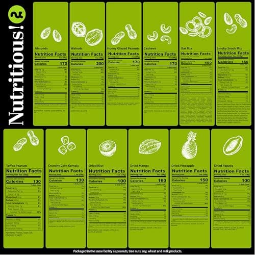 NUT CRAVINGS - Holiday Christmas Dried Fruit & Mixed Nuts Gift Basket in Reusable Wooden Tray + Ribbon (12 Assortments) Xmas Treats for Adults, Food Arrangement, Healthy Snack Care Package, Kosher