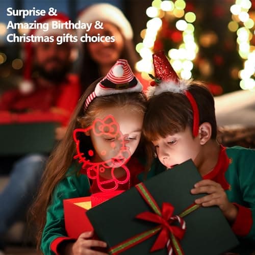 Cat Night Light Cute Night Light - Anime Charater 16 Color Change Decor Kitty Lamp with Remote, Dim, Timer,Kids Gifts for Christmas Birthday,Nursery Baby