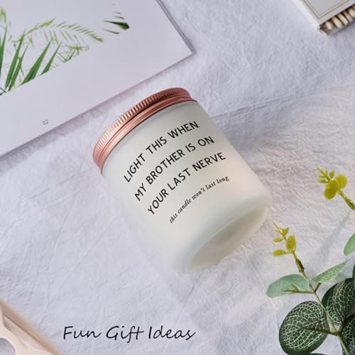 Funny Sister in Law Gifts for Best Sister-in-Law Birthday Gift Ideas - Mother's Day Christmas Wedding Gifts for Future Sister-in-Law Lavender Candle