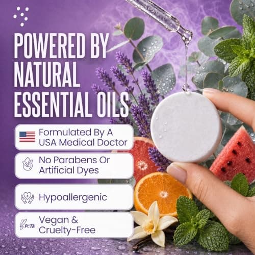 Cleverfy Shower Steamers Aromatherapy for Women and Men – Self-Care Shower Bombs for Stress Relief and Relaxation – 6 Tablets