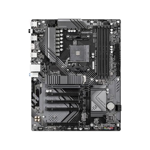 GIGABYTE B550 Eagle WIFI6 Motherboard, Supports AMD AM4 Ryzen 5000 Processors, ATX, DDR4, 2X M.2, PCIe 4.0, WIFI6, 1GbE LAN, EZ-Latch
