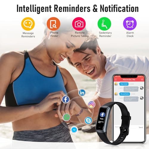 Zeacool Fitness Tracker with 24/7 Heart Rate, Blood Oxygen Blood Pressure Sleep Monitor, Activity Trackers 5 ATM Waterproof,Step Calorie Counter Pedometer Health Smart Watch for Women Men Bordeaux