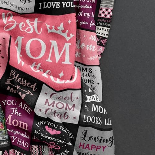 Gifts for Mom, Mom Birthday Gifts, Mom Gifts, Birthday Gift for Mom, Gifts for Moms from Daughter Son, Mama Mother Gifts, Best Mom Ever Gift, Valentines/Mothers Day to My Mom Blanket 60” x 50”