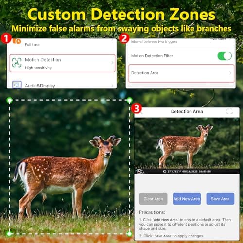 Trail Camera, 60MP Hunting Camera with WiFi, 32GB TF Card, Night Vision, Motion Activated, IP66 Waterproof, 120°Wide-Angle for Deer Scouting or Home Security, APP Control, H.264 MP4 Video