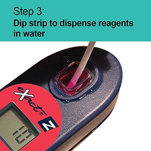 ITS 486201-KM Pool Exact EZ Photometer Master Pool Test Kit | 10 Parameters - F/C/T Chlorine, pH, Alkalinity, Calcium, Cyanuric, Copper, Salt, & Phosphate | 25 Tests All Parameters | NSF Certified