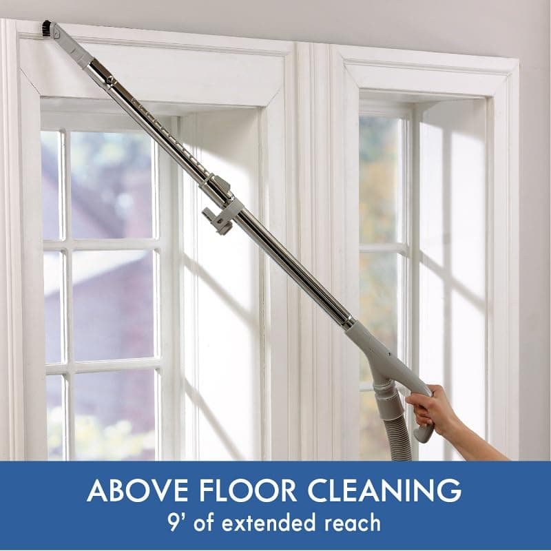 Kenmore Pet-Friendly Lightweight HEPA Canister Vacuum with Variable Modes, Retractable Cord, and Pet Brush - Blue