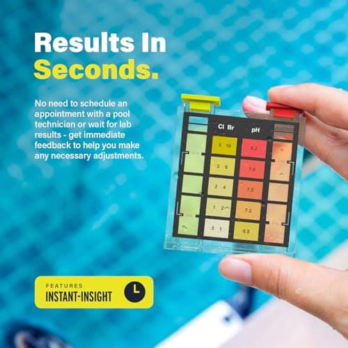 Lupo 6-in-1 Pool Test Kit | Pool Testing Kit for Residential Swimming Pools & Spas for Testing Total Chlorine, Total Bromine, pH, Base Demand, Acid Demand & Total Alkalinity Quick & Accurate Testing
