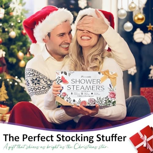 Shower Steamers Aromatherapy Birthday Gifts for Women - 8 Pack Christmas Stocking Stuffers 2025 for Adults Teens Women Mom Her Wife, Home Spa Shower Bombs for Self Care Relaxation with Essential Oils