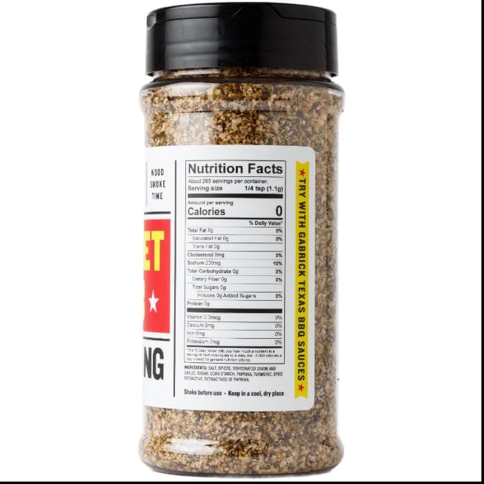 Smoke Trails BBQ BRISKET RUB | BBQ Rub for Texas Brisket by Steve Gow | Great on Brisket, Beef Short Ribs, Steaks, and more