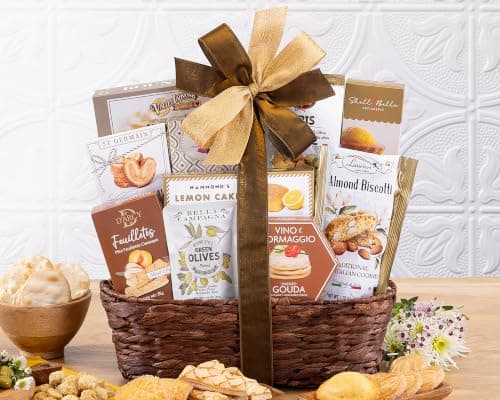 Wine Country Gift Baskets The Bon Appetit Gourmet Gift Basket Gift for Families College Students Appreciation Thank You Congratulations Get Well Soon Care Package