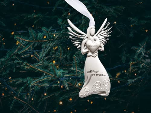 Always an Angel Keepsake Gift/Ornament for Infant or Child on Christening/Baptism Gift for Girl or Boy