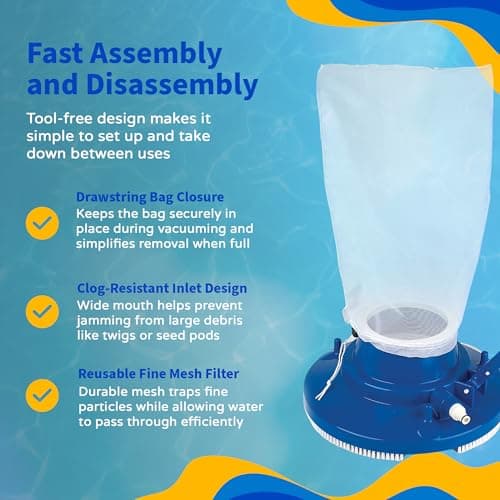 Blue Wave Leaf Bagger