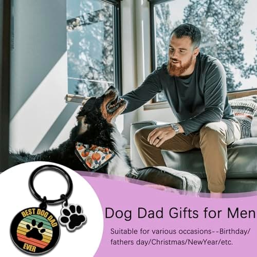 Golden Retriever Gifts German Shepherd Dog Dad Mom Gifts For Women Dog owners Keychain