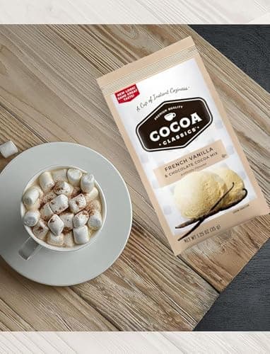 Hot Cocoa Mix Gift Set – 14 Count, 7 Flavors | Cozy Hot Chocolate Sampler Box for Students, Coworkers, Teens, Family & Friends