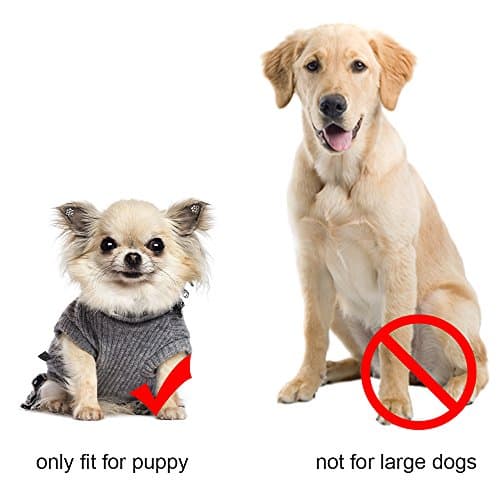 Winter Dog Boots & Paw Protectors: Outdoor Anti-Slip Dog Snow Shoes, Dog Booties Provide Warmth to Dogs Paws from Ice and Snow, Rubber Sole PU Leather Faux Fleece-Lined, Light Brown Dog Shoes Size 8