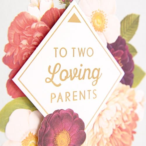 Hallmark Anniversary Greeting Card for Parents (Grateful For You Both)