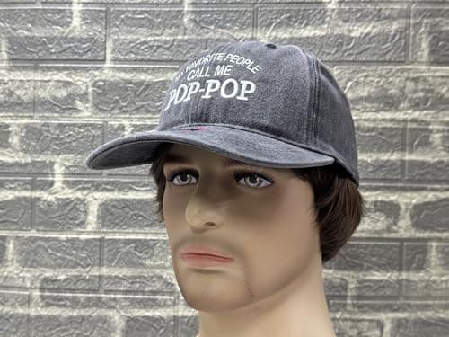 Premium Embroidery Design, Adjustable Metal Buckle Closure, Simple Lifestyle Wear Dad Hat for Father Embroidered Adjustable Baseball Cap for Men Women B0GWPLMQX1