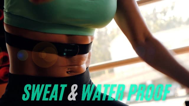 Powr Labs Bluetooth and ANT+ Heart Rate Monitor Chest Strap - All Day Comfort, Easy Connectivity - Compatible with Polar, Garmin, Peloton, Wahoo
