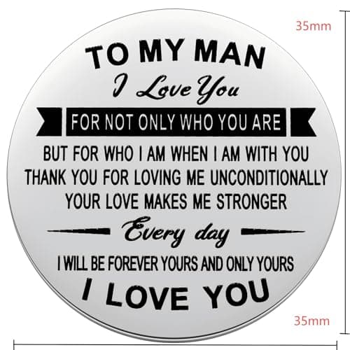 Aesnefe Pocket Hug Token Inspirational Reminder Gifts Mental Health Thinking of You Gift Self Love with PU Leather Keychain B0DHL3LBX9