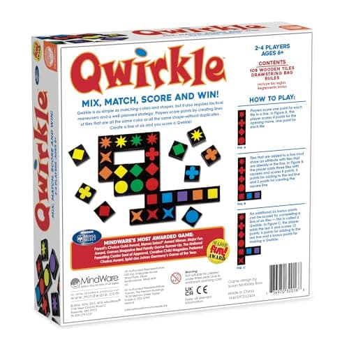 MindWare Qwirkle Board Game