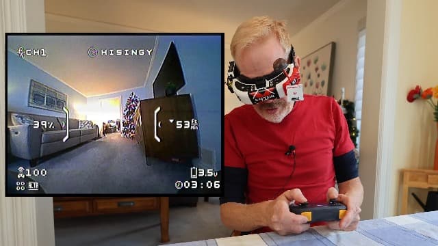 HISINGY Firefly FPV Done Kit,FPV Drone for Kids and Beginners,Micro Drone with Camera, APP Control, Altitude Hold, Video Record and Download,Kids Toys for Boys and Girls, Gift Toys for Birthdays