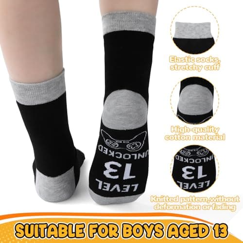 13 Year Old Boy Birthday Gift Ideas, Unique Funny Birthday Gift Set for 13th Teenage Boys, Thirteen Year Old Gifts ideas for Boys Son Grandson Nephew Friend