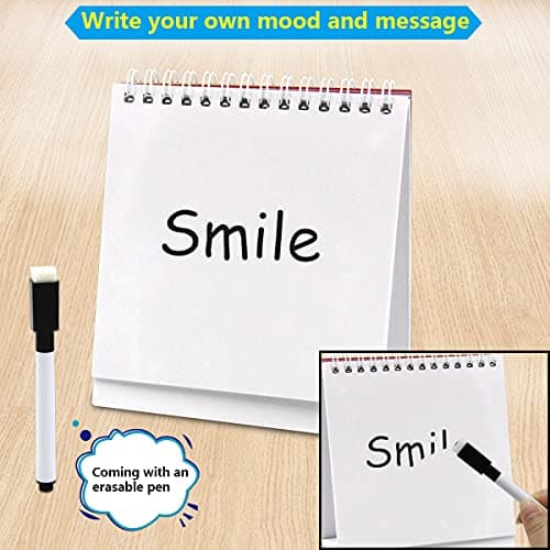 Fancy Land Funny Desk Signs 30 Different Fun and Flip-Over Messages for Office Desk Accessories