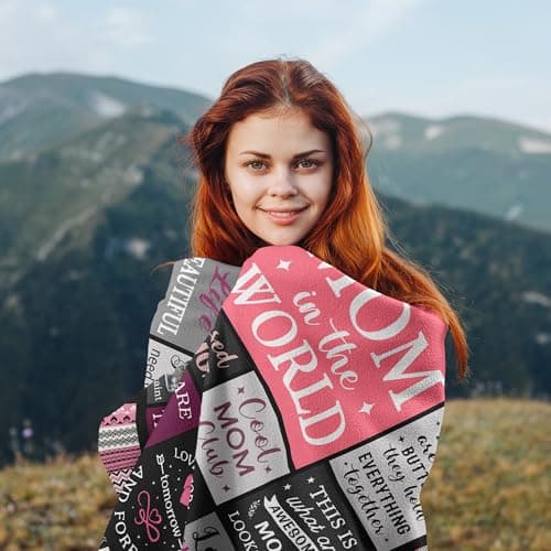 Gifts for Mom, Mom Birthday Gifts, Mom Gifts, Birthday Gift for Mom, Gifts for Moms from Daughter Son, Mama Mother Gifts, Best Mom Ever Gift, Valentines/Mothers Day to My Mom Blanket 60” x 50”