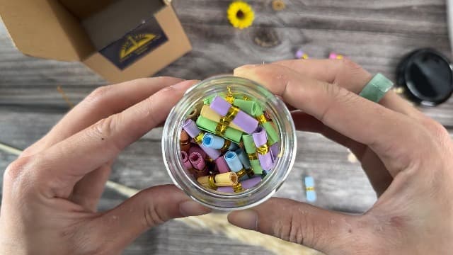 Bible Verse Jar – 92 Hand-Rolled Scripture Scrolls for Daily Encouragement, Inspirational Christian Gift, Religious Gifts for Women, Birthday Gifts for Mom, Christmas Gift for Women 2025