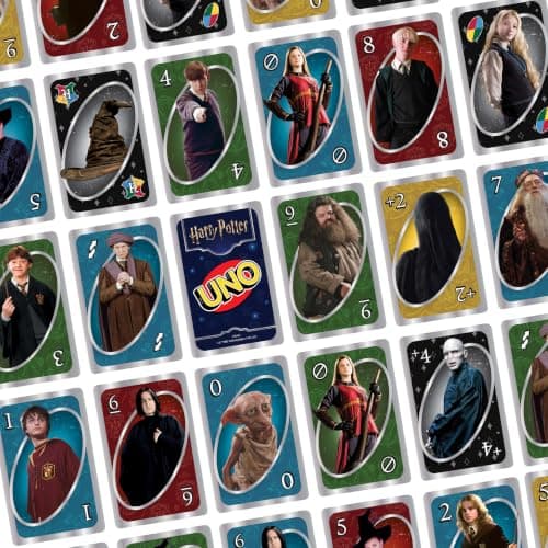 Movie-Themed Deck & Special Sorting Hat Rule for Kids, Teens & Family Game Night for 2-10 Players Mattel Games UNO Harry Potter Card Game with Storage Tin, Ages 7+ B07KSHBB36