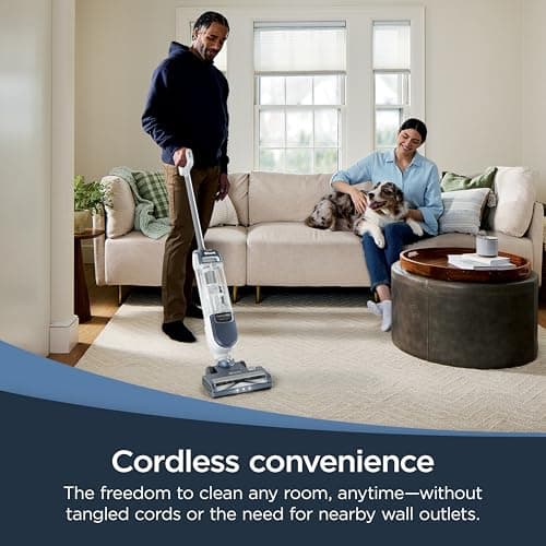 Shark Freestyle Max Cordless Upright Vacuum, Multi-Surface Cleaning, Lightweight, Easy Maintenance, with Large Dust Cup and 2-Speed Brushroll, LED Headlights, Nordic Blue, SV2002