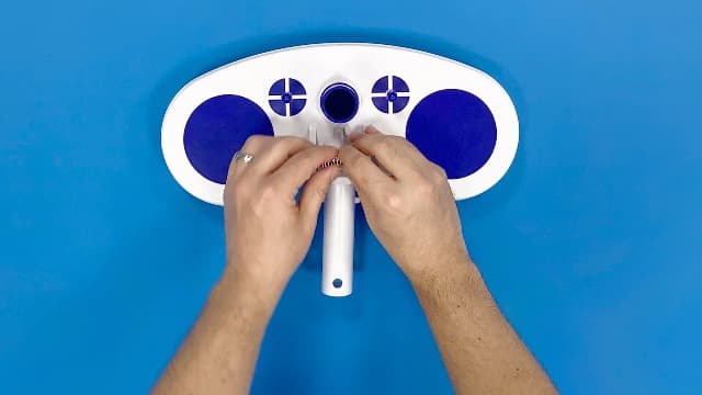 Poolmaster Deluxe Weighted Vinyl Liner Pool Vacuum Head With Air-Relief Valves, Safe Cleaning for Inground & Above-Ground Pools – Fits 1-1/4" & 1-1/2" Hoses