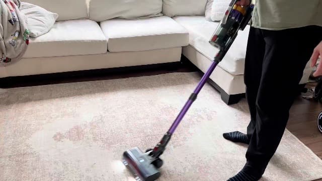 NADALY Cordless Vacuum Cleaner, 650W 55KPA 70Mins Vacuum Cleaners for Home, Anti-Tangle, Self-Standing Stick Vacuum Cordless Rechargeable, Lightweight Vacuum for Hardwood Floors/Pet Hair/Carpet