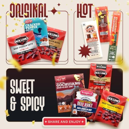 Mens birthday gift ideas: Jerky birthday basket & happy birthday gift card - birthday gifts for men & husband birthday gift Jerky Birthday Gift Basket - Birthday Gifts for Men, Dad Birthday Gift Idea B0HDWSKW5Q