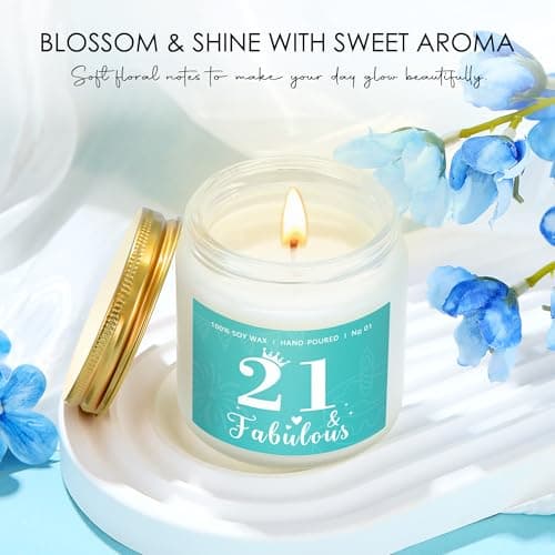 21st Birthday Gifts for Her 21 Year Old Birthday Gifts for Her Cool Fabulous Gift for 21 Year Old Female Gift Ideas for Girl Age 21 Happy 21st Bday Decorations Basket with Tumbler for Women Daughter B0G1LLB8CG
