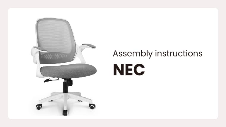 NEO CHAIR Office Desk Gaming Ergonomic Computer Chair with Lumbar Back Support Adjustable Height Swivel Rolling Wheels Flip-up Arms Mesh Chair for Home Vanity (Ivory)
