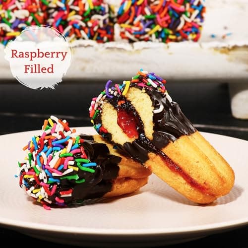 Italian Cookies Gift Basket | Chocolate Covered Cookies | 15 Cookies Individually Wrapped | Fresh Bakery Cookies | Birthday Food Gifts | Gourmet Cookies Gift | Kosher & Nut Free | Stern’s Bakery